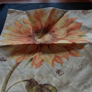 Sunflower Pillow Cover